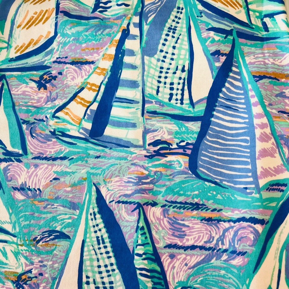 Lilly Pulitzer Sailboat Harper Dress Size Small - Picture 9 of 15